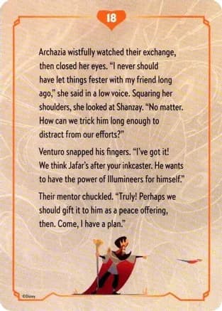 Reign of Jafar Lore Card (18 of 19) — Reign of Jafar