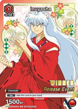 Inuyasha (Release Event Winner) — UE23BT: Inuyasha Release Event Cards