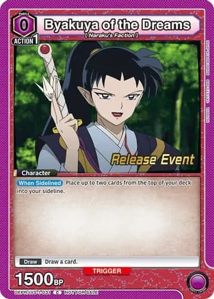 Byakuya of the Dreams — UE23BT: Inuyasha Release Event Cards