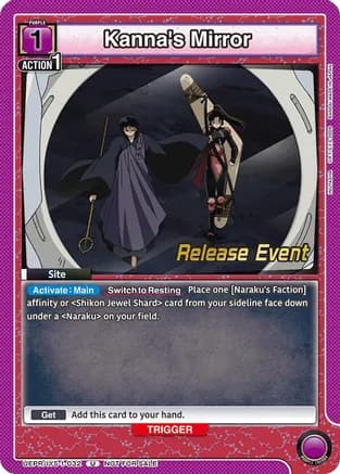 Kanna's Mirror — UE23BT: Inuyasha Release Event Cards