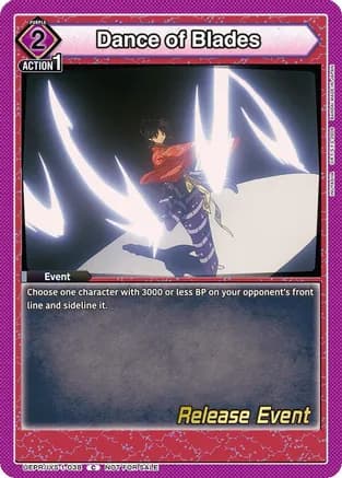 Dance of Blades — UE23BT: Inuyasha Release Event Cards