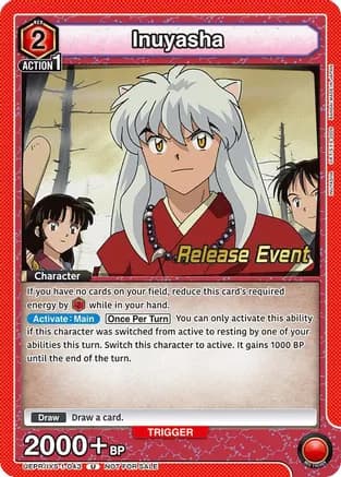Inuyasha (043) — UE23BT: Inuyasha Release Event Cards