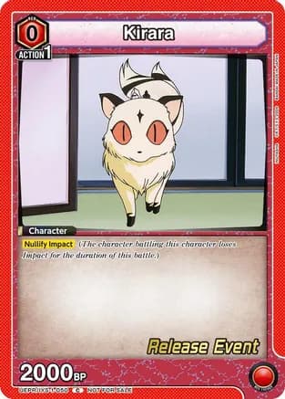 Kirara — UE23BT: Inuyasha Release Event Cards