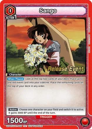 Sango (056) — UE23BT: Inuyasha Release Event Cards