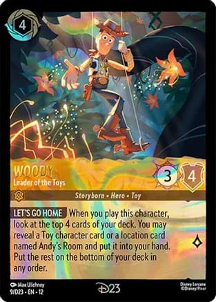 Woody - Leader of the Toys — D23 Promos