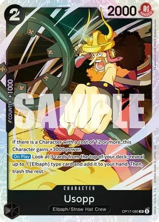 Usopp — The World's Strongest Warriors