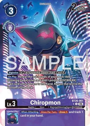 Chiropmon (Alternate Art) — Timeless Bonds