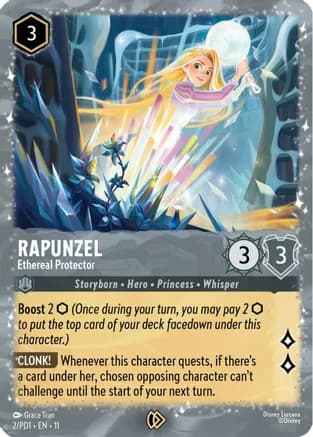 Rapunzel - Ethereal Protector — Disney Lorcana Promo Cards