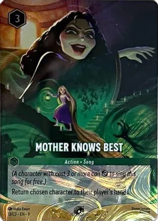 Mother Knows Best (Foil) — Disney Lorcana Promo Cards