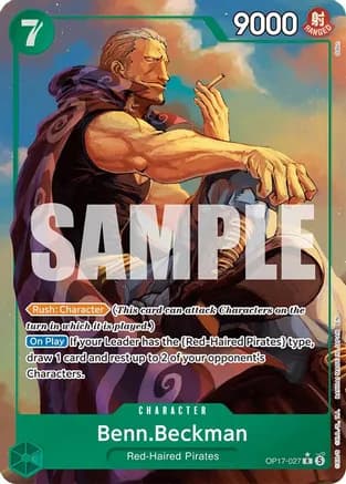 Benn.Beckman (Alternate Art) — The World's Strongest Warriors