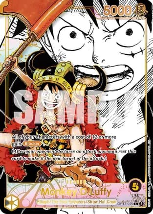 Monkey.D.Luffy (079) (Super Leader Alternate Art) — The World's Strongest Warriors