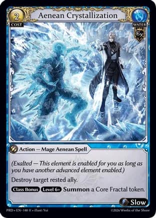 Aenean Crystallization — .asphodel/paradise