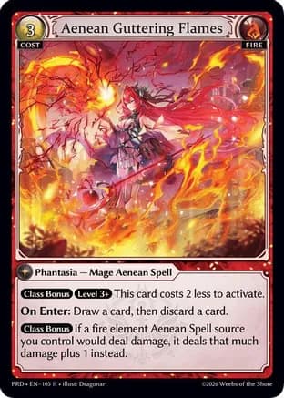 Aenean Guttering Flames — .asphodel/paradise