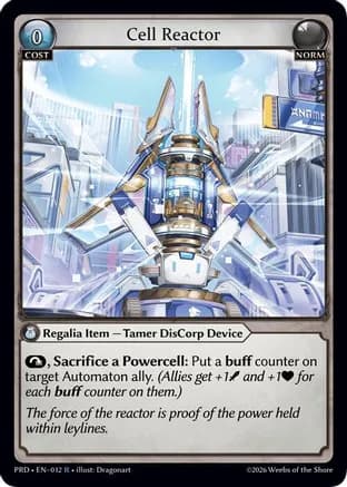 Cell Reactor — .asphodel/paradise