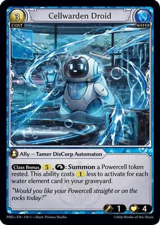 Cellwarden Droid — .asphodel/paradise