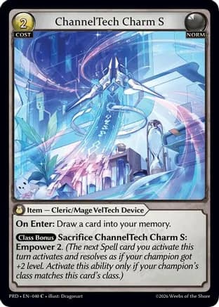 ChannelTech Charm S — .asphodel/paradise
