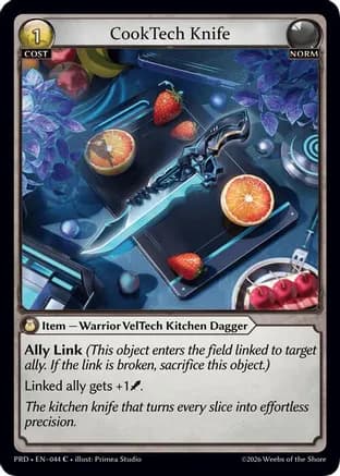CookTech Knife — .asphodel/paradise