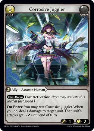 Corrosive Juggler — .asphodel/paradise