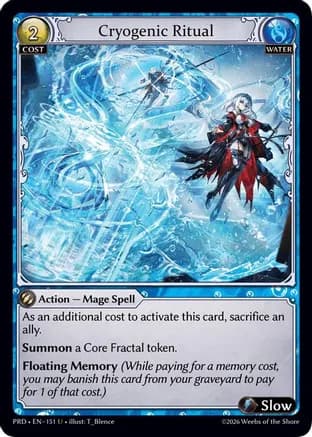 Cryogenic Ritual — .asphodel/paradise