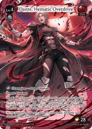Dante, Hematic Overdrive (UR) — .asphodel/paradise