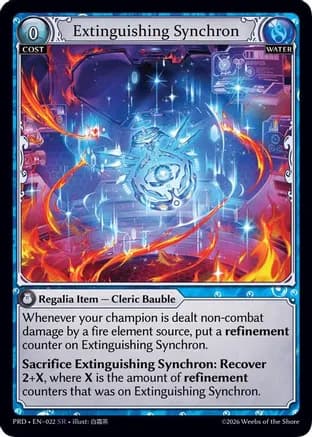 Extinguishing Synchron — .asphodel/paradise