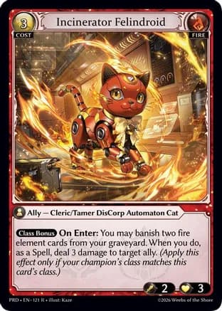 Incinerator Felindroid — .asphodel/paradise