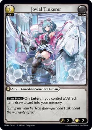 Jovial Tinkerer — .asphodel/paradise