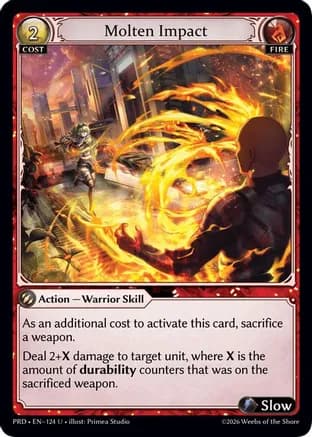 Molten Impact — .asphodel/paradise