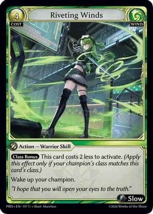 Riveting Winds — .asphodel/paradise