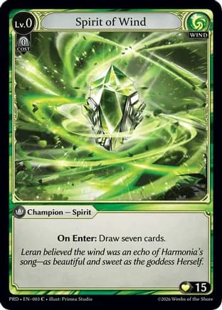 Spirit of Wind — .asphodel/paradise