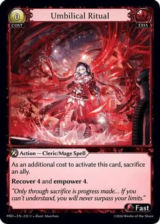 Umbilical Ritual — .asphodel/paradise