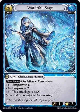 Waterfall Sage — .asphodel/paradise