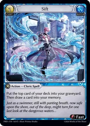 Sift (Interference Curio Foil) — .asphodel/paradise