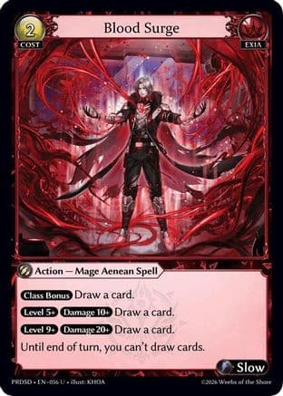 Blood Surge — Grand Archive TCG card