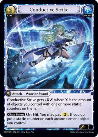 Conductive Strike — Grand Archive TCG card