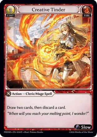 Creative Tinder — Grand Archive TCG card