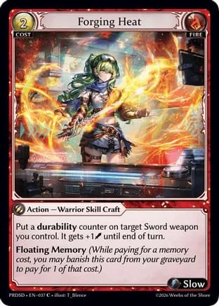 Forging Heat — .asphodel/paradise Starter Decks