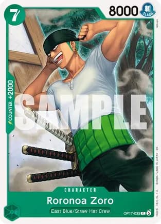Roronoa Zoro (035) — The World's Strongest Warriors