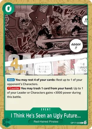 I Think He's Seen an Ugly Future... — The World's Strongest Warriors Release Event Cards