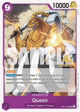 Queen — The World's Strongest Warriors Release Event Cards