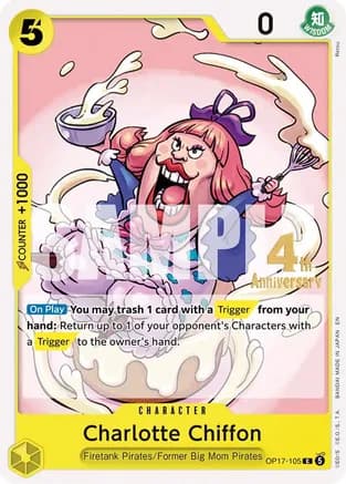 Charlotte Chiffon — The World's Strongest Warriors Release Event Cards
