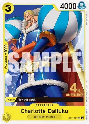 Charlotte Daifuku — The World's Strongest Warriors Release Event Cards