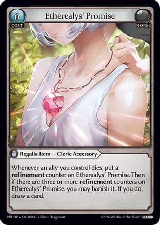 Etherealys' Promise — .asphodel/paradise Draft Pack