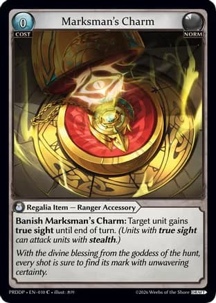 Marksman's Charm — .asphodel/paradise Draft Pack