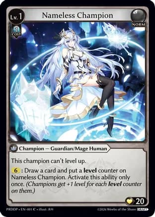 Nameless Champion (Guardian/Mage) — .asphodel/paradise Draft Pack