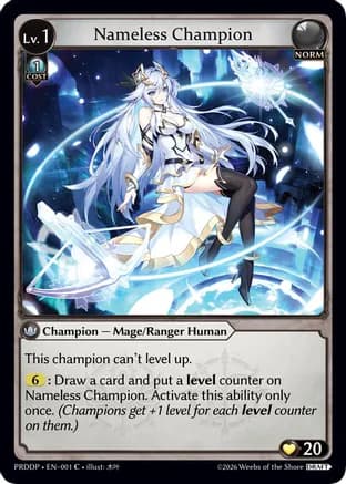 Nameless Champion (Mage/Ranger) — .asphodel/paradise Draft Pack