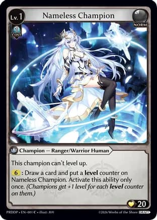 Nameless Champion (Ranger/Warrior) — .asphodel/paradise Draft Pack