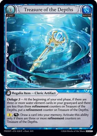 Treasure of the Depths — .asphodel/paradise Draft Pack