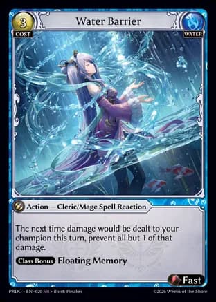Water Barrier — .asphodel/paradise Grimoire