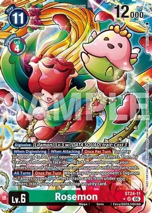 Rosemon (Timeless Bonds Release Event Winner) — Timeless Bonds Release Event Cards
